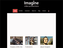 Tablet Screenshot of imaginevideo.nl